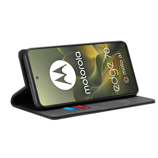Hoes voor Motorola Edge 70, Techsuit, Confy, Zwart