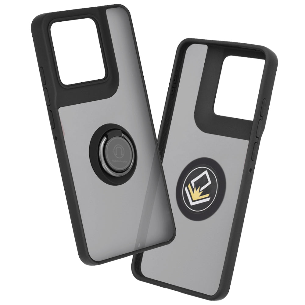 Hoes voor Motorola Edge 70, Techsuit, Glinth, Zwart