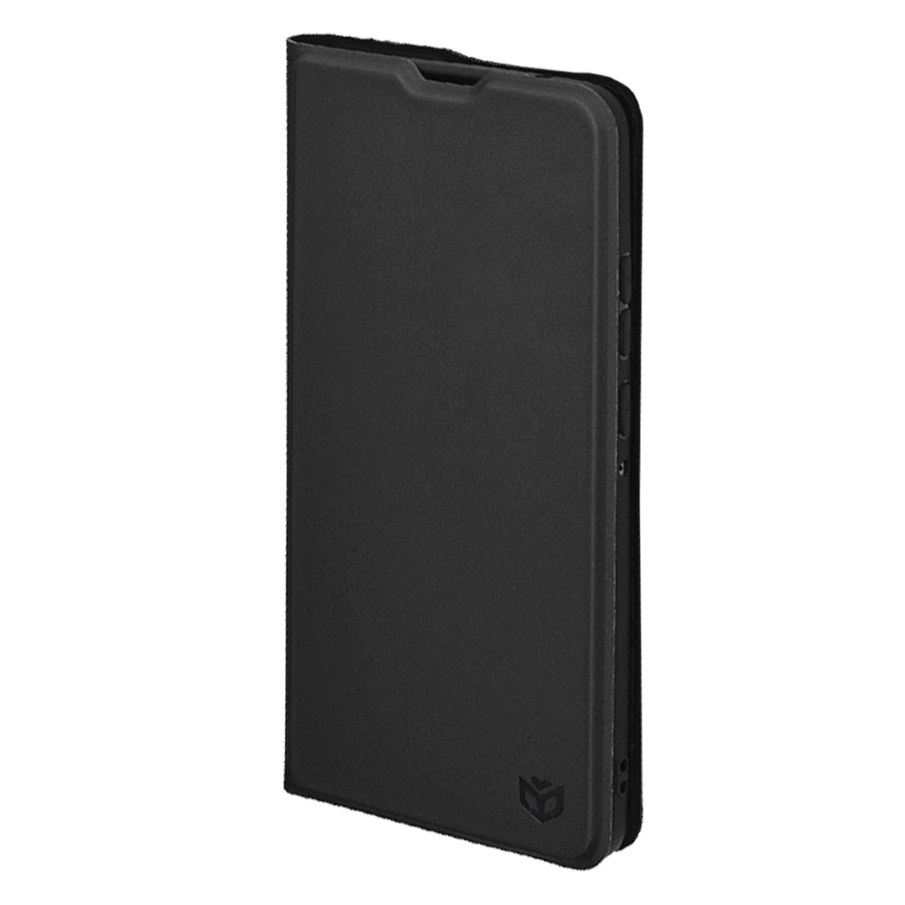 Hoes voor Motorola Edge 70, Techsuit, Magskin Book, Zwart