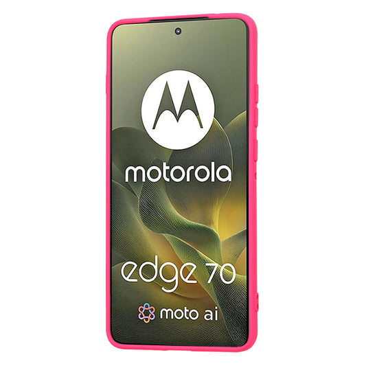 Hoes voor Motorola Edge 70, Techsuit, SoftFlex, Donkerroze
