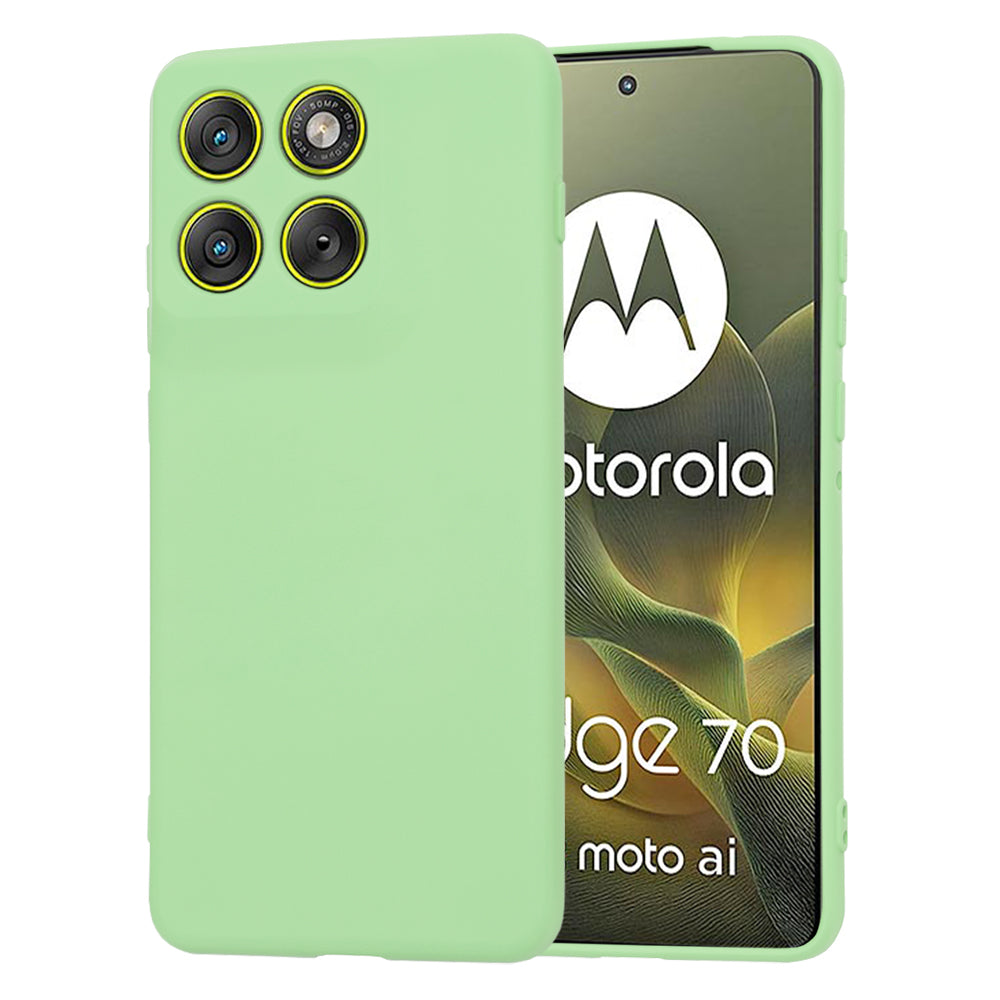 Hoes voor Motorola Edge 70, Techsuit, SoftFlex, Lichtgroen