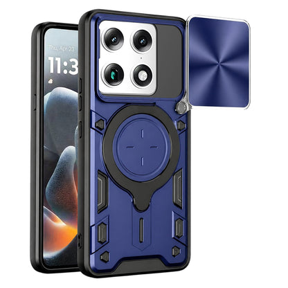 Hoes voor Motorola Edge 70 Ultra / Signature, Techsuit, CamGuard Pro, Blauw