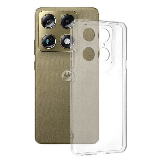 Hoes voor Motorola Edge 70 Ultra / Signature, Techsuit, Clear, Transparant