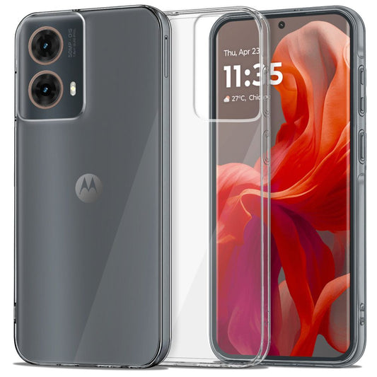 Beschermhoes voor Motorola Moto G85, Tech-Protect, Flexair, Transparant 