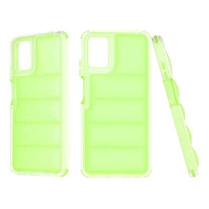 Hoes voor Motorola Moto E22i / E22, Techsuit, Wave Shield, Groen