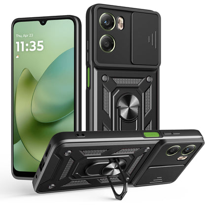 Hoes voor Motorola Moto G06, Techsuit, CamShield, Zwart