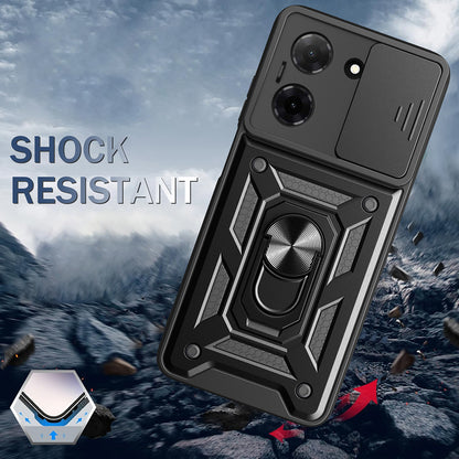 Hoes voor Motorola Moto G06, Techsuit, CamShield, Zwart