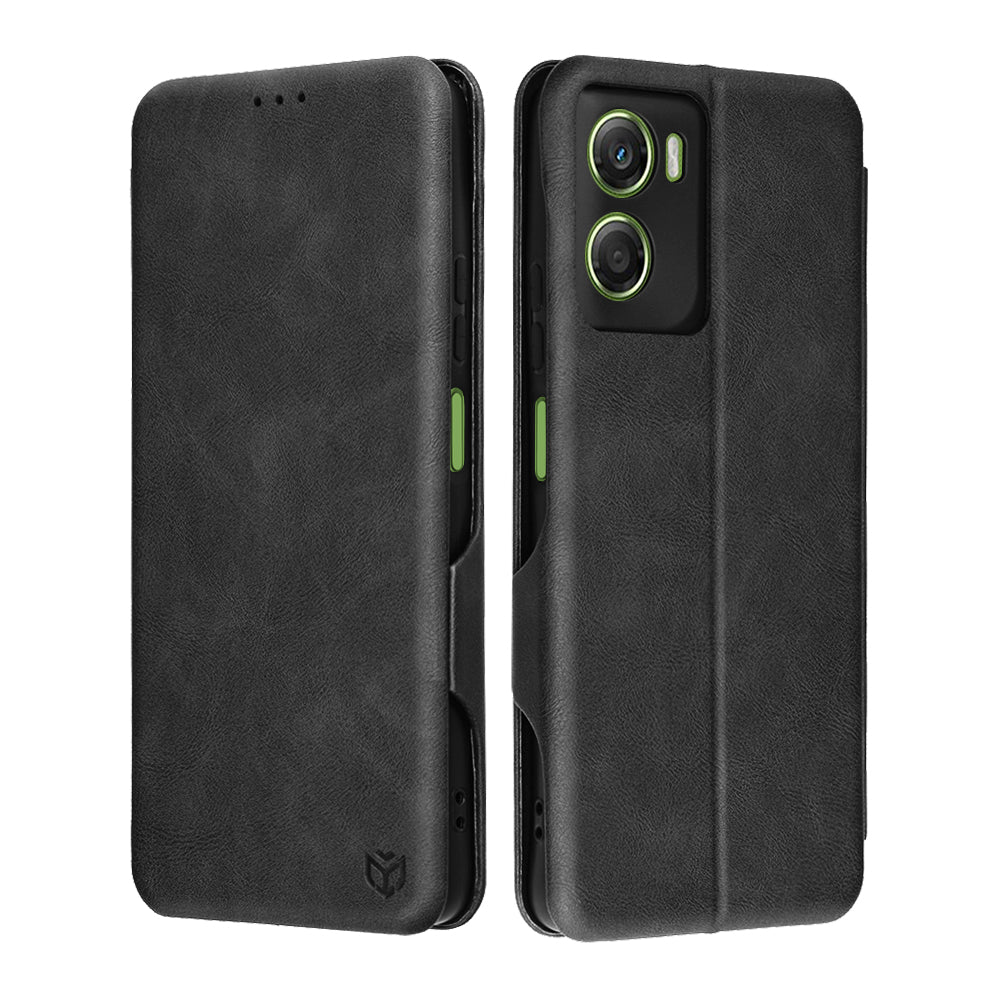 Hoes voor Motorola Moto G06, Techsuit, Safe Wallet Plus, Zwart