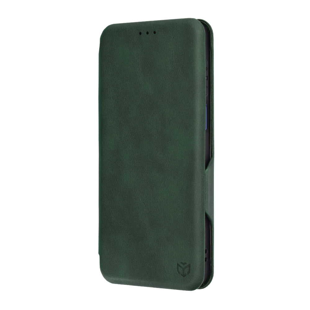 Case for Motorola Moto G14, Techsuit, Safe Wallet Plus, Green