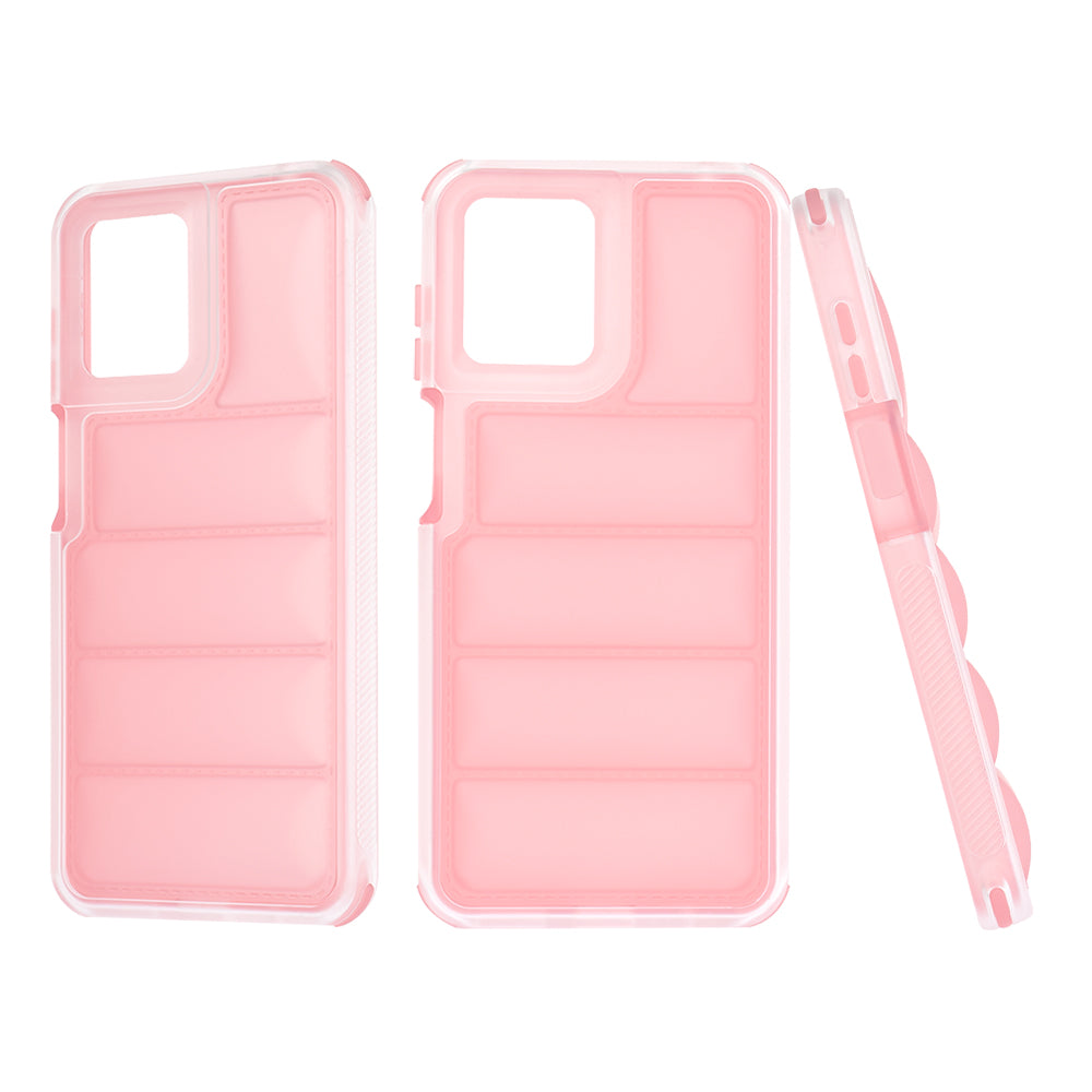 Case for Motorola Moto G14, Techsuit, Wave Shield, Pink