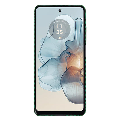 Hoes voor Motorola Moto G24 Power, Techsuit, Carbonite FiberShell, Groen