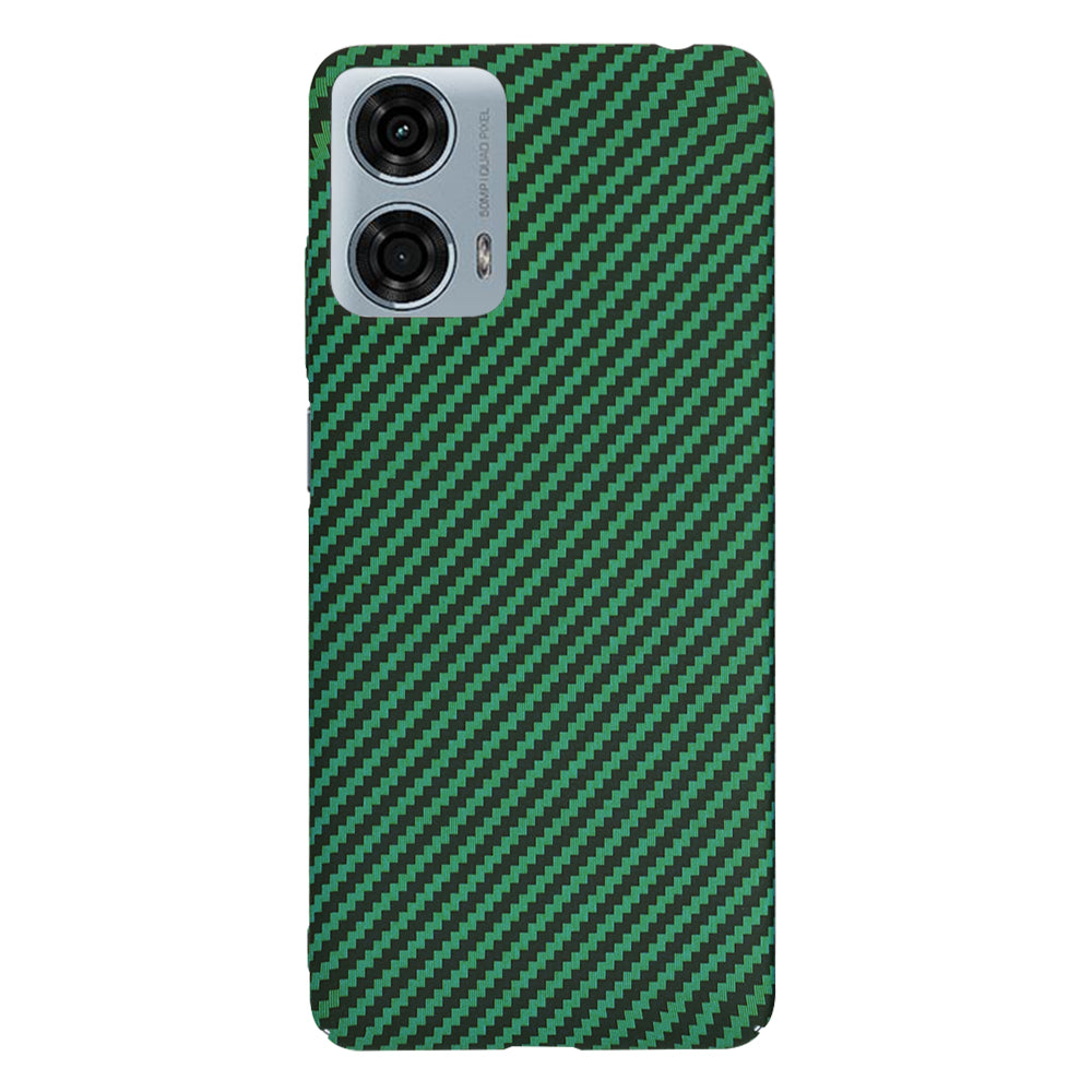Hoes voor Motorola Moto G24 Power, Techsuit, Carbonite FiberShell, Groen