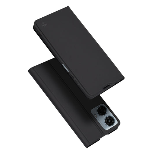 Hoes voor Motorola Moto G24 Power, Techsuit, Magskin Book, Zwart