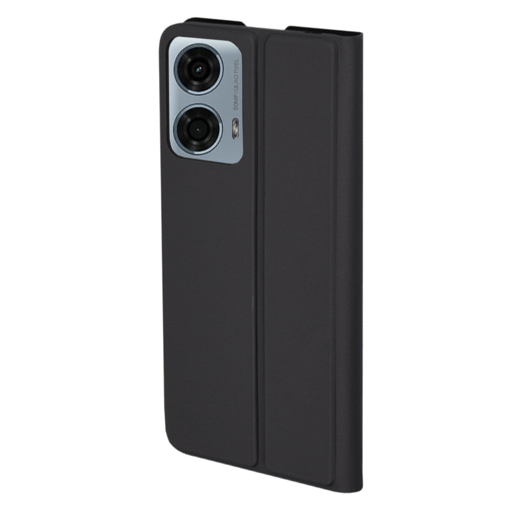 Hoes voor Motorola Moto G24 Power, Techsuit, Magskin Book, Zwart