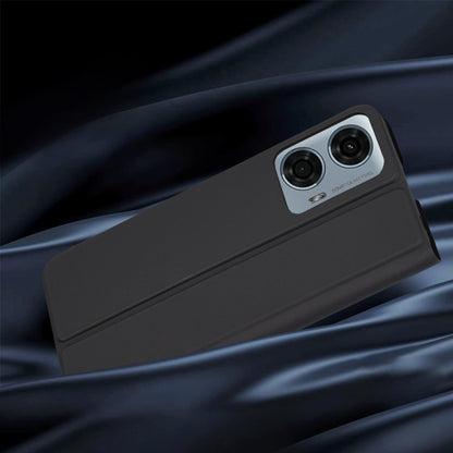 Hoes voor Motorola Moto G24 Power, Techsuit, Magskin Book, Zwart
