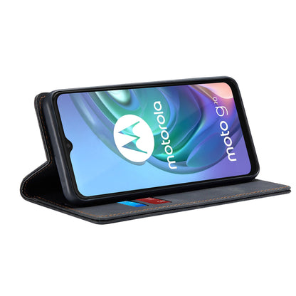 Hoes voor Motorola Moto G30 / G20 / G10, Techsuit, Confy, Zwart