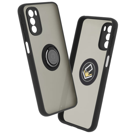 Hoes voor Motorola Moto G31 / G41, Techsuit, Glinth, Zwart