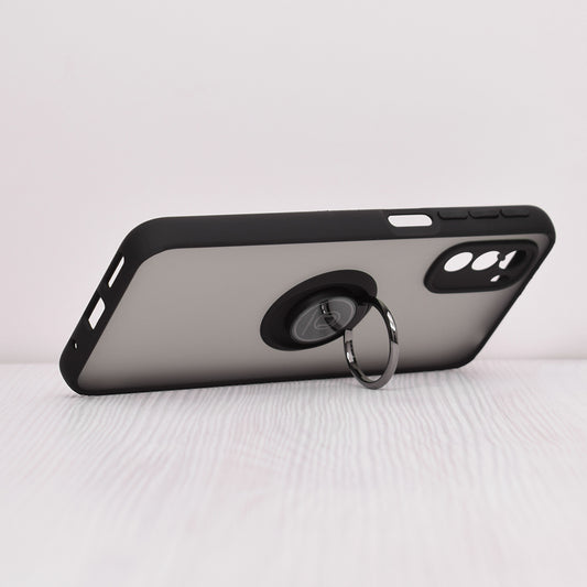 Hoes voor Motorola Moto G31 / G41, Techsuit, Glinth, Zwart