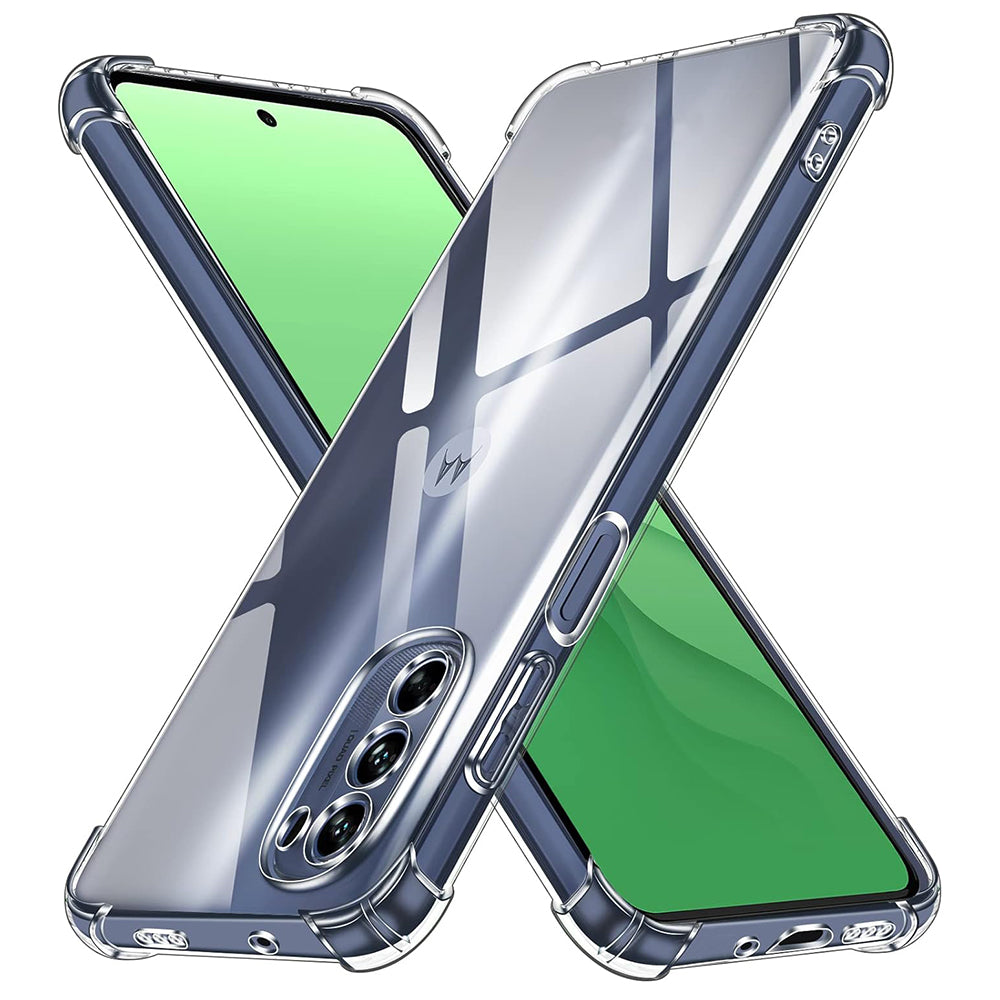 Hoes voor Motorola Moto G31 / G41, Techsuit, Schokbestendig Helder, Transparant