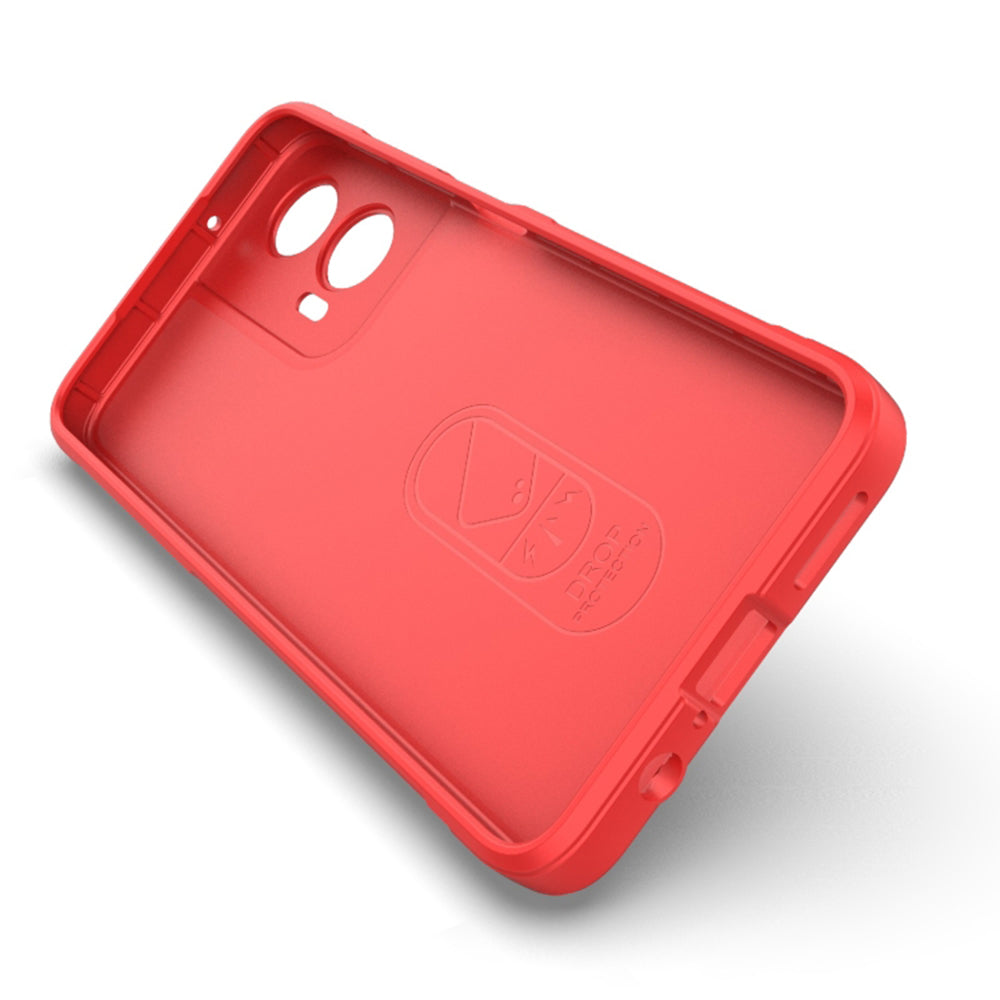 Hoes voor Motorola Moto G35, Techsuit, Magic Shield, Zwart