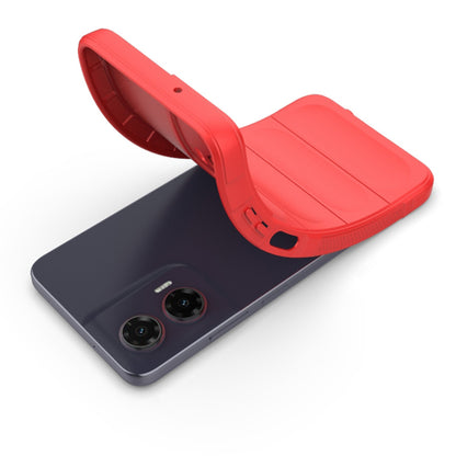Hoes voor Motorola Moto G35, Techsuit, Magic Shield, Zwart