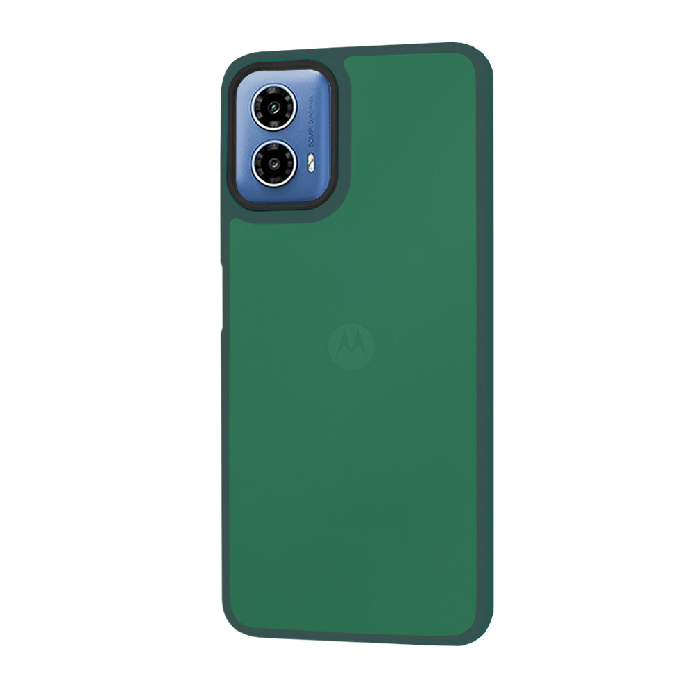Hoes voor Motorola Moto G45 / G34, Techsuit, HaloFrost, Groen