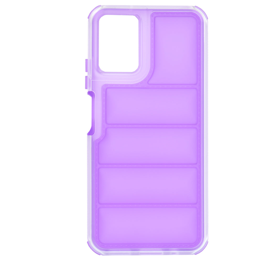 Hoes voor Motorola Moto G45 / G34, Techsuit, Wave Shield, Paars