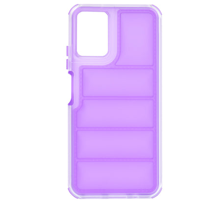 Hoes voor Motorola Moto G45 / G34, Techsuit, Wave Shield, Paars