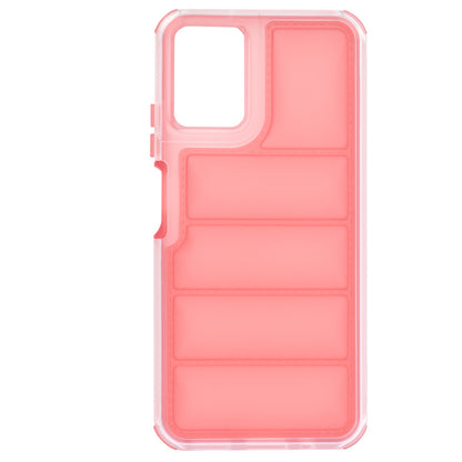 Hoes voor Motorola Moto G45 / G34, Techsuit, Wave Shield, Rood