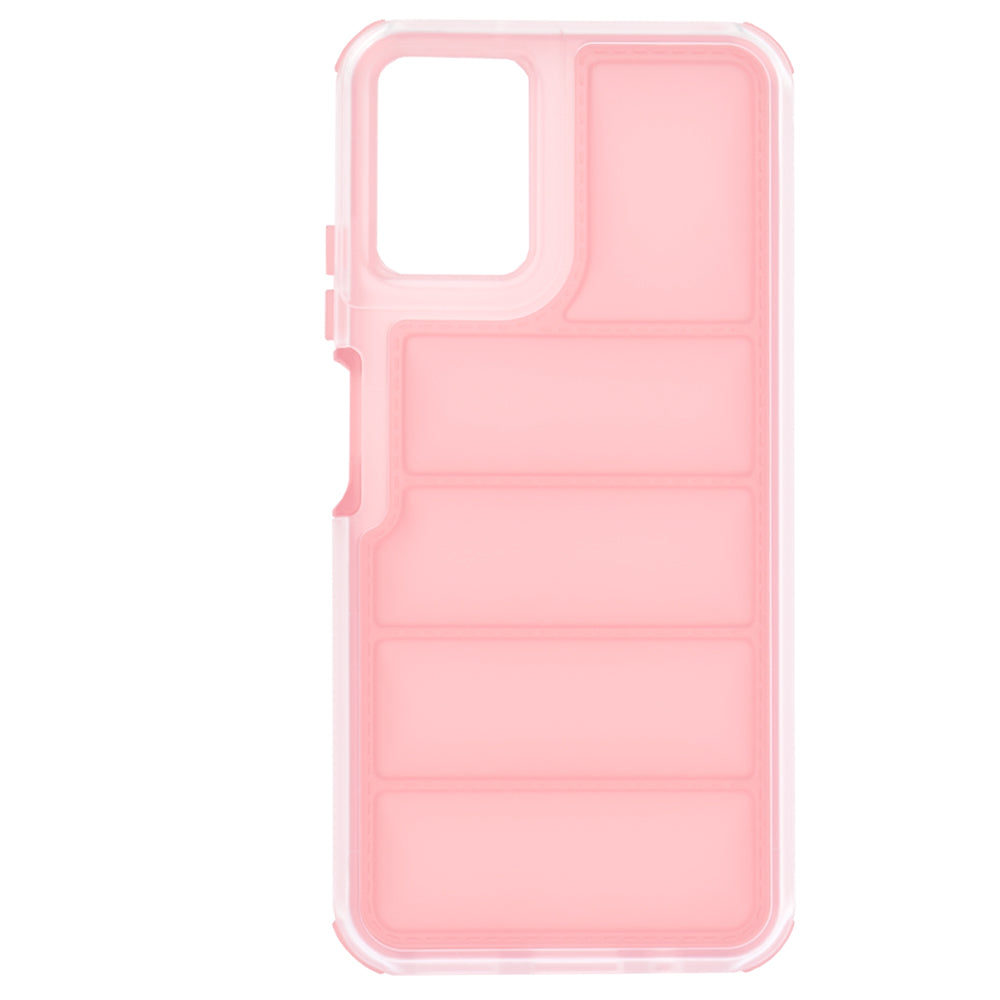 Hoes voor Motorola Moto G45 / G34, Techsuit, Wave Shield, Roze