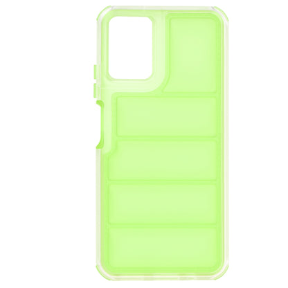 Hoes voor Motorola Moto G45 / G34, Techsuit, Wave Shield, Groen
