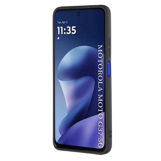 Hoes voor Motorola Moto G47 / G37 Power / G37, Techsuit, SoftFlex, Zwart