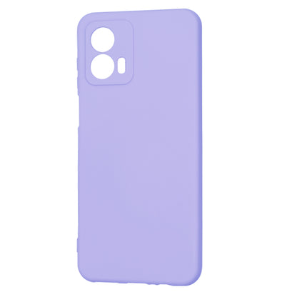 Hoes voor Motorola Moto G53, Techsuit, SoftFlex, Lichtpaars