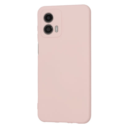 Hoes voor Motorola Moto G53, Techsuit, SoftFlex, Roze