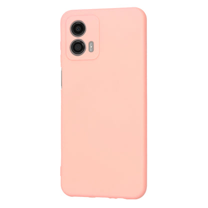 Hoes voor Motorola Moto G53, Techsuit, SoftFlex, Lichtroze