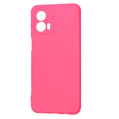 Hoes voor Motorola Moto G53, Techsuit, SoftFlex, Donkerroze