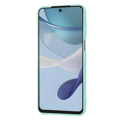 Hoes voor Motorola Moto G53, Techsuit, SoftFlex, Turkoois
