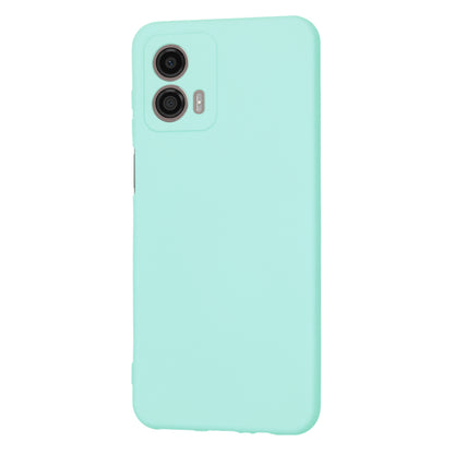 Hoes voor Motorola Moto G53, Techsuit, SoftFlex, Turkoois