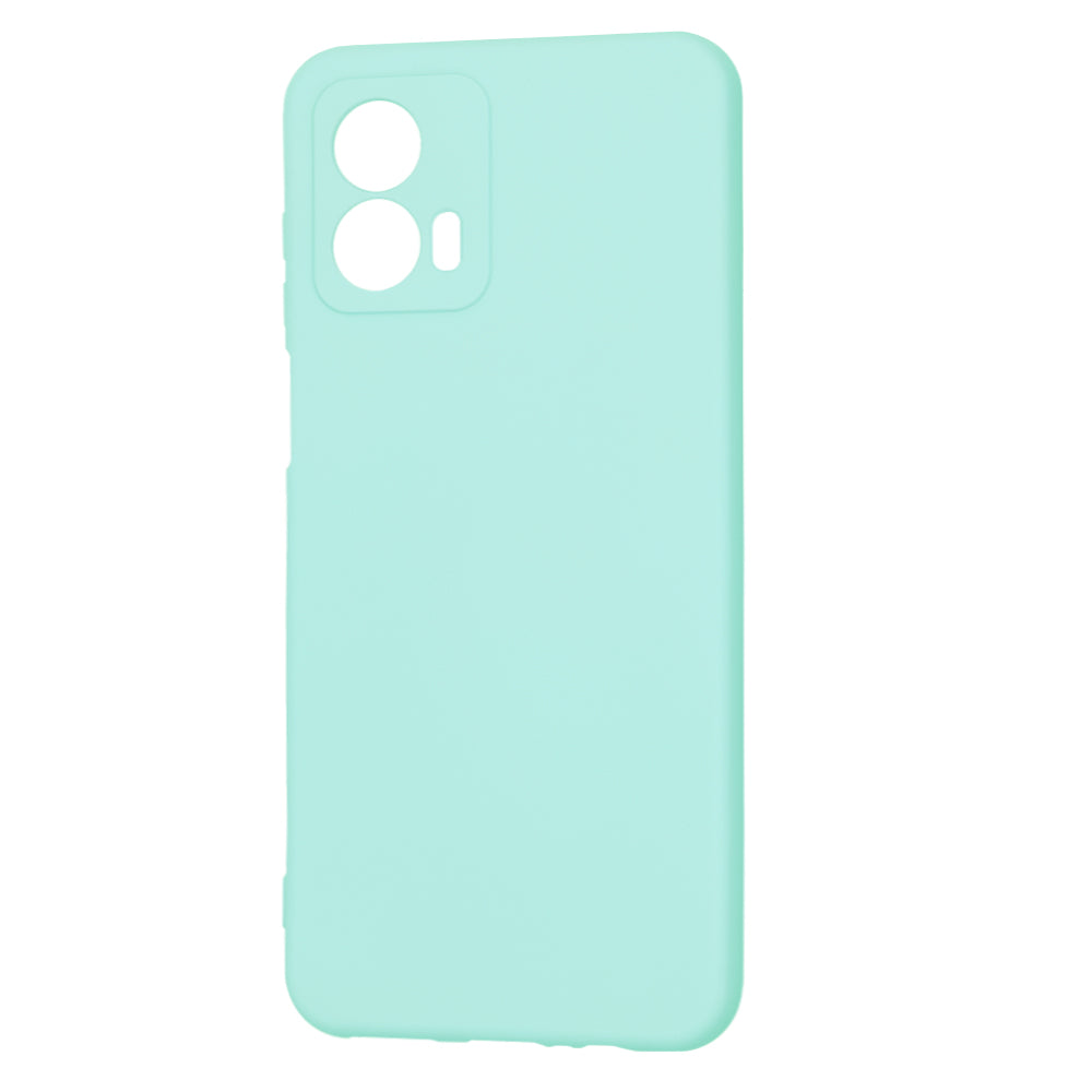 Hoes voor Motorola Moto G53, Techsuit, SoftFlex, Turkoois