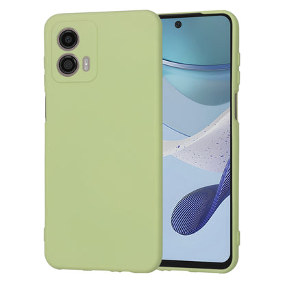 Hoes voor Motorola Moto G53, Techsuit, SoftFlex, Matcha