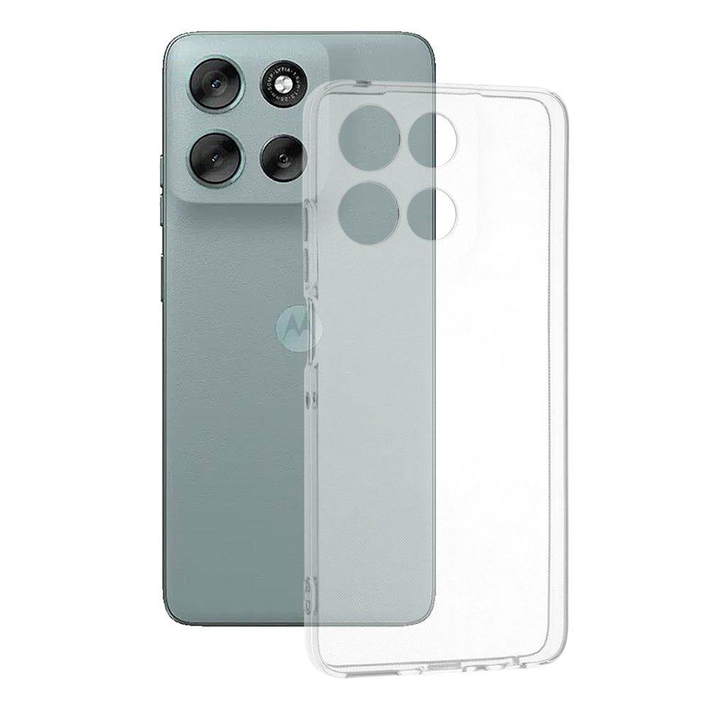 Hoes voor Motorola Moto G56, Techsuit, Clear, Transparant