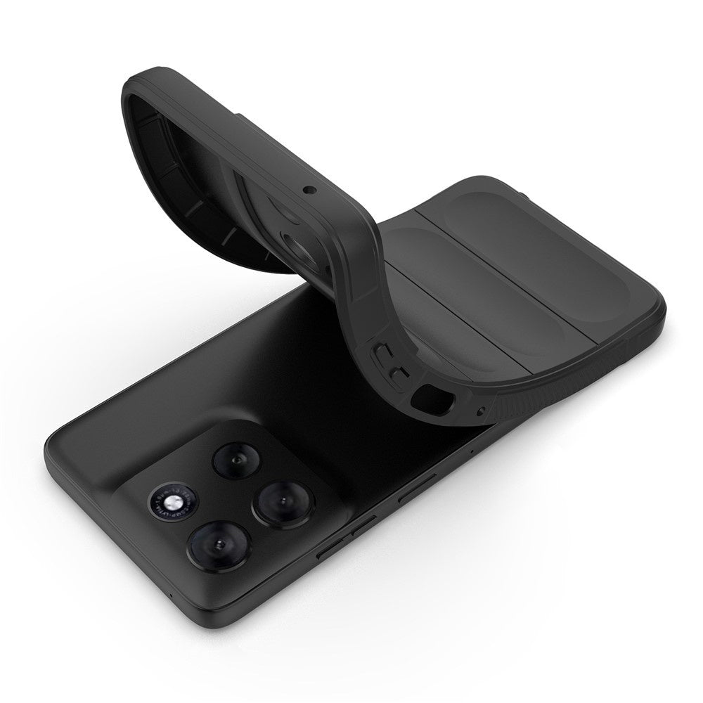 Hoes voor Motorola Moto G56, Techsuit, Magic Shield, Zwart