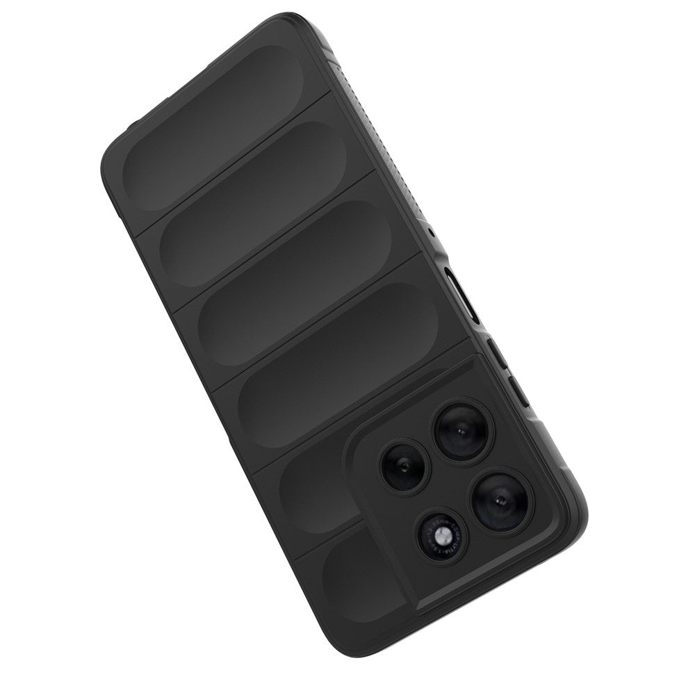 Hoes voor Motorola Moto G56, Techsuit, Magic Shield, Zwart