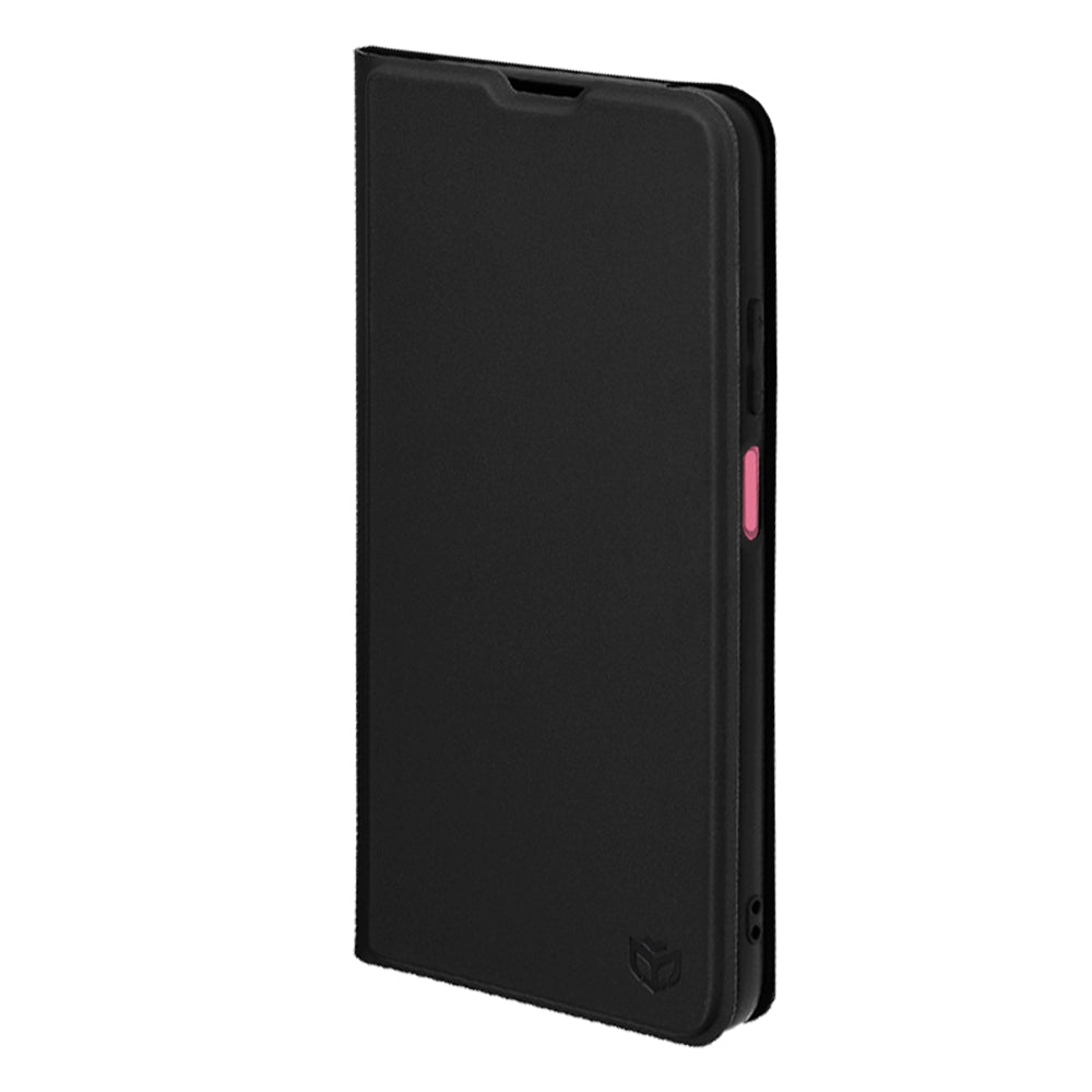 Hoes voor Motorola Moto G67 Power / G57 Power, Techsuit, Magskin Book, Zwart