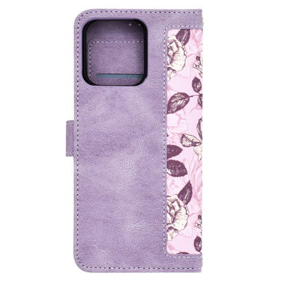 Hoes voor Motorola Moto G75, Techsuit, FlipCraft, Paars