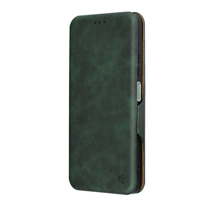 Hoes voor Motorola Moto G75, Techsuit, Safe Wallet Plus, Groen