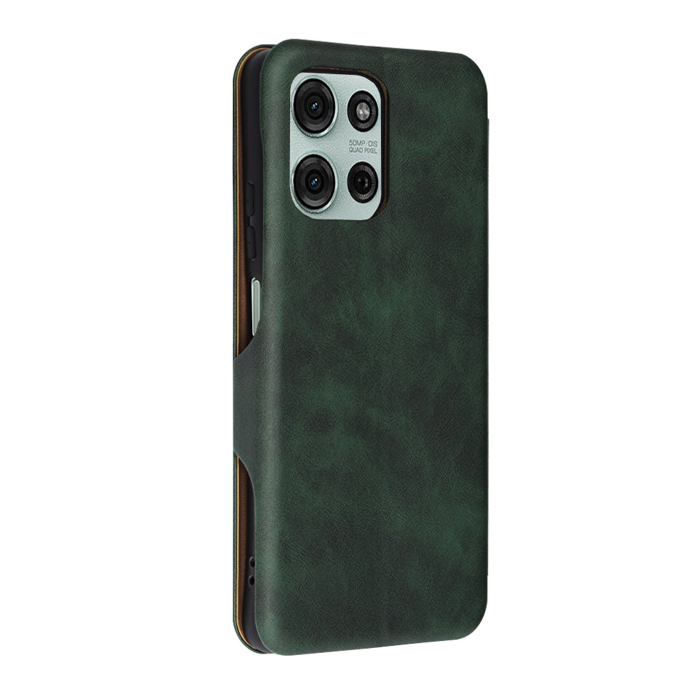 Hoes voor Motorola Moto G75, Techsuit, Safe Wallet Plus, Groen