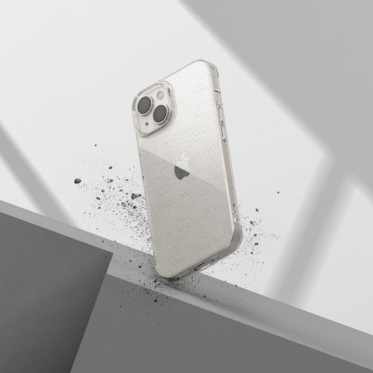 Hoes voor Motorola Moto G75, Techsuit, SparkleSkin, Transparant