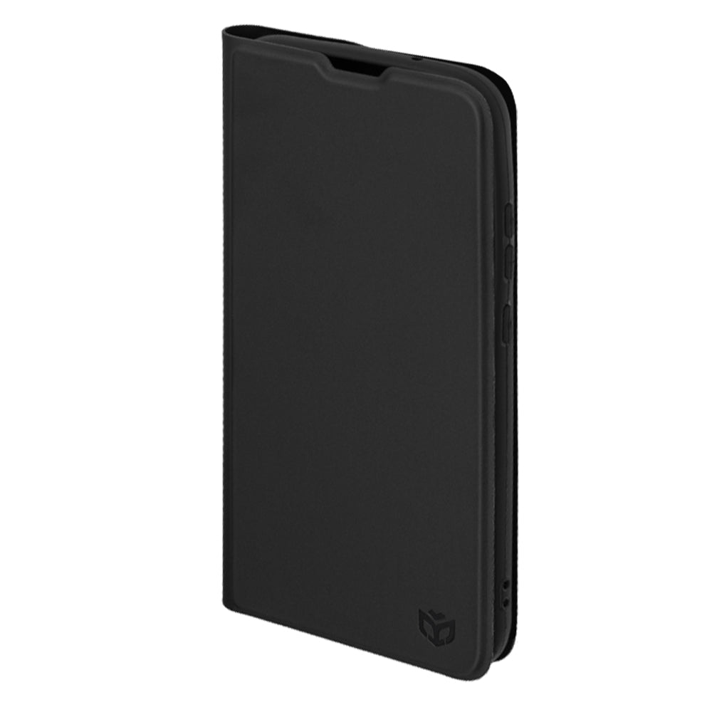 Case for Motorola Moto G77 / G67, Techsuit, Magskin Book, Black