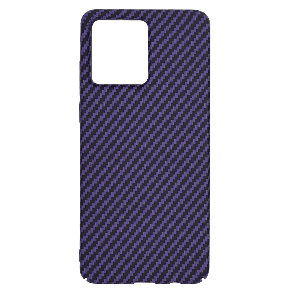 Hoes voor Motorola Moto G84, Techsuit, Carbonite FiberShell, Paars